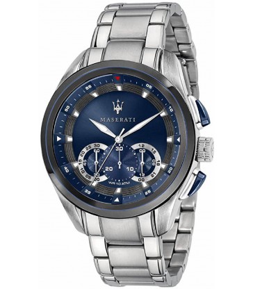 Reloj Maserati cllro acero esf azul crono-R8873612014