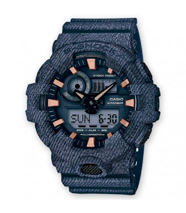 Reloj G-Shock vaquero azul-GA-700DE-2AER